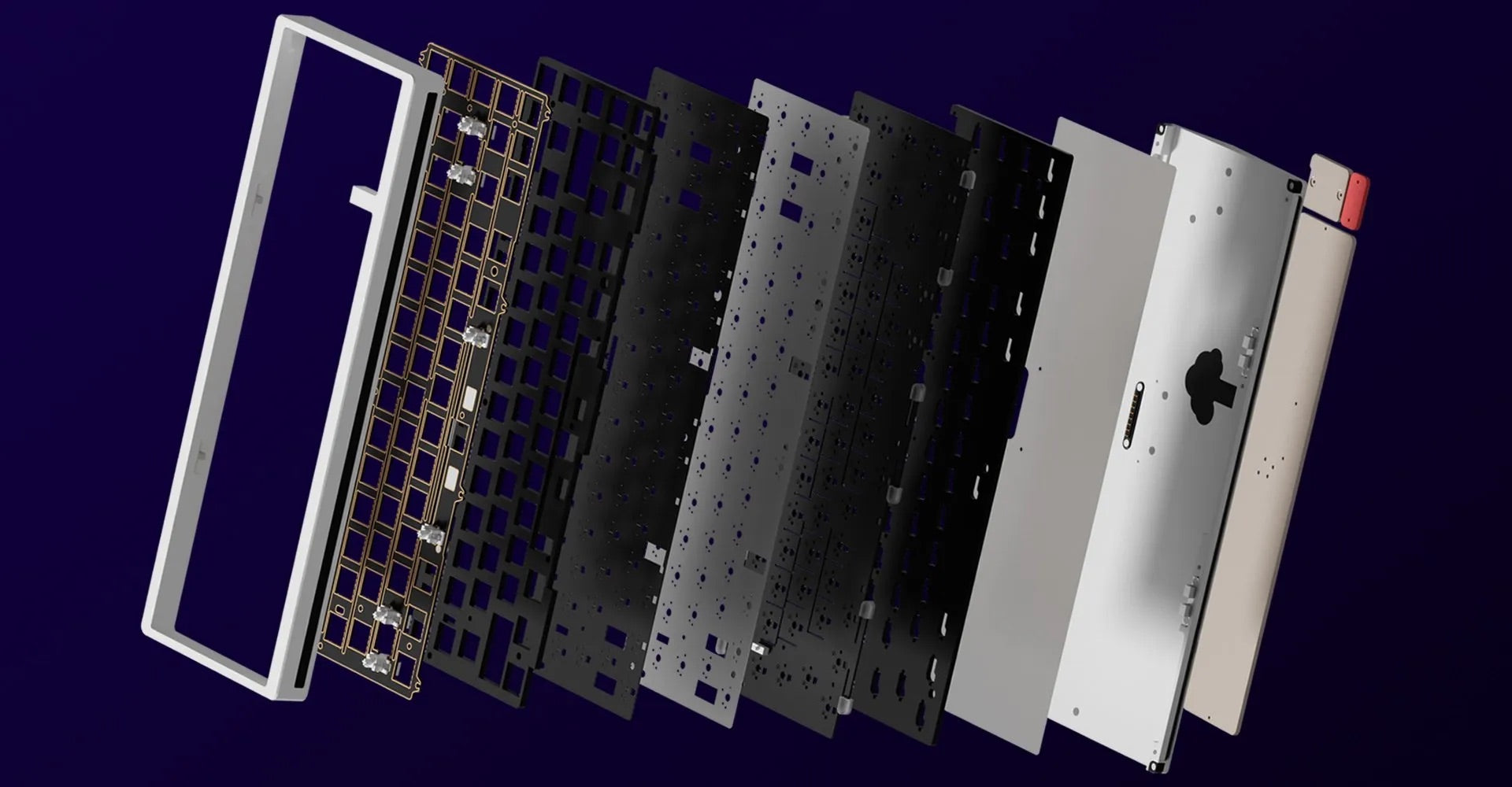 Foam Layers and Their Role in Keyboard Acoustics (Case Foam, Plate Foam, PCB Foam)