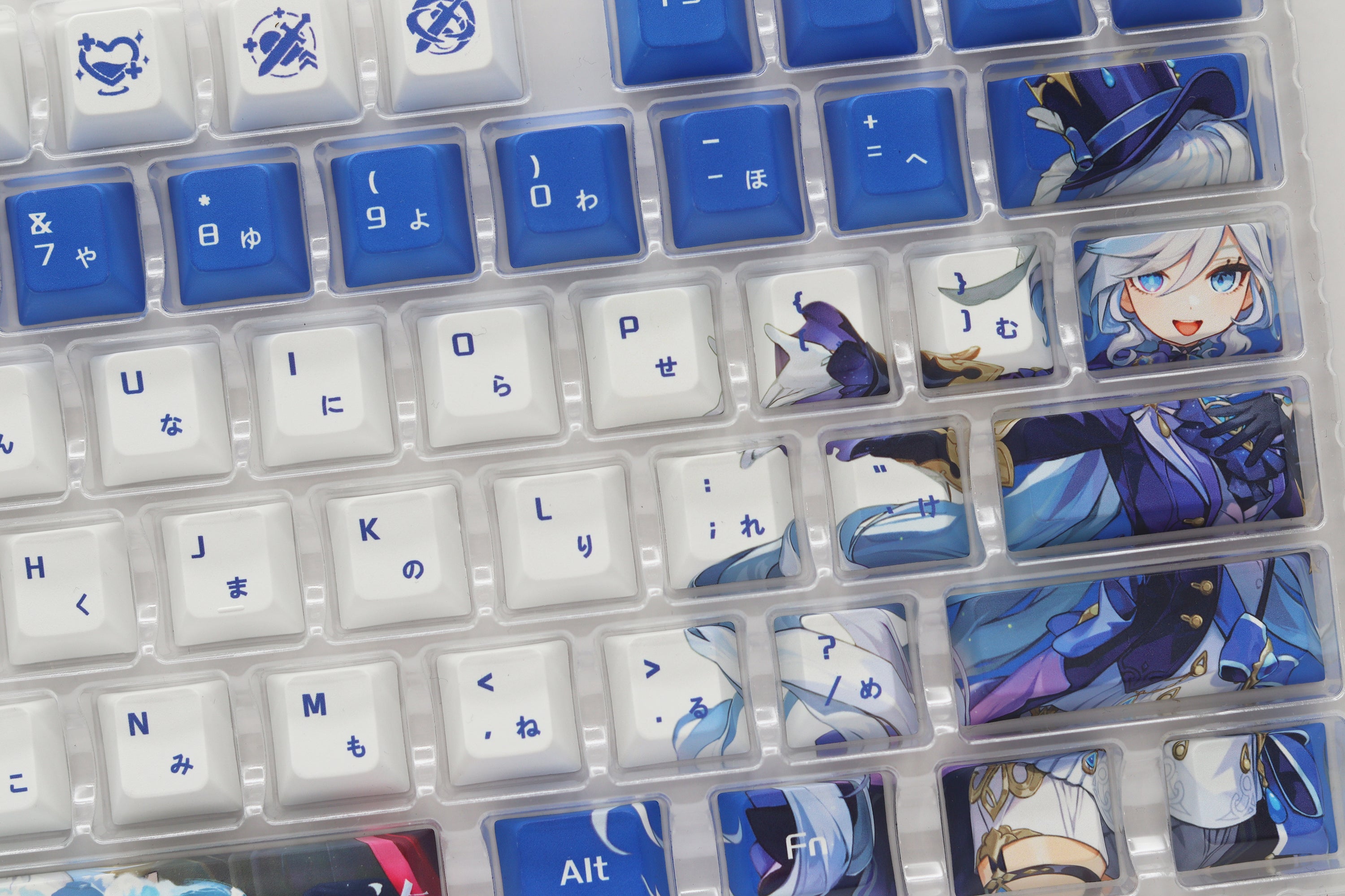 Glacier Genshin Impact Keycaps Set