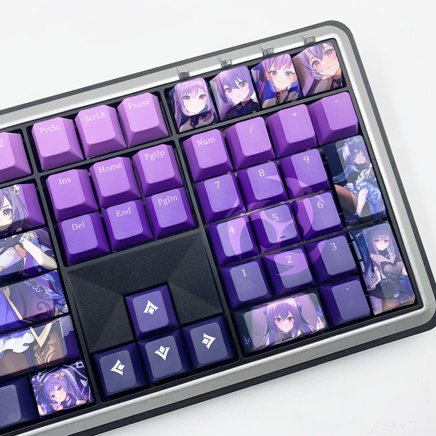 Glacier Genshin Impact Keycaps Set