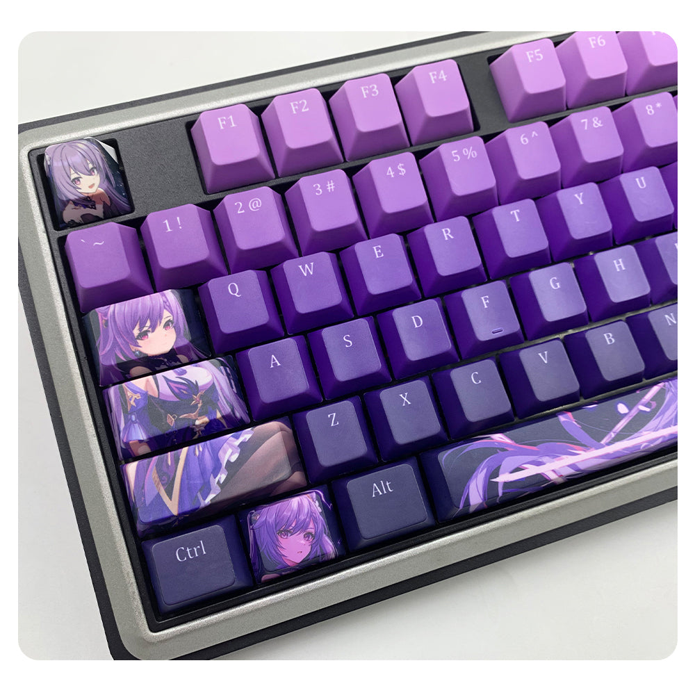 Glacier Genshin Impact Keycaps Set