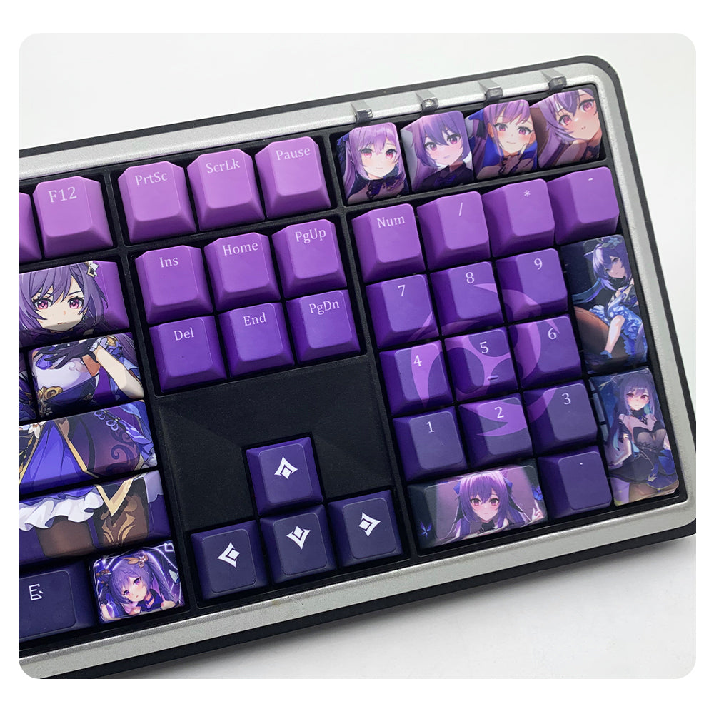 Glacier Genshin Impact Keycaps Set