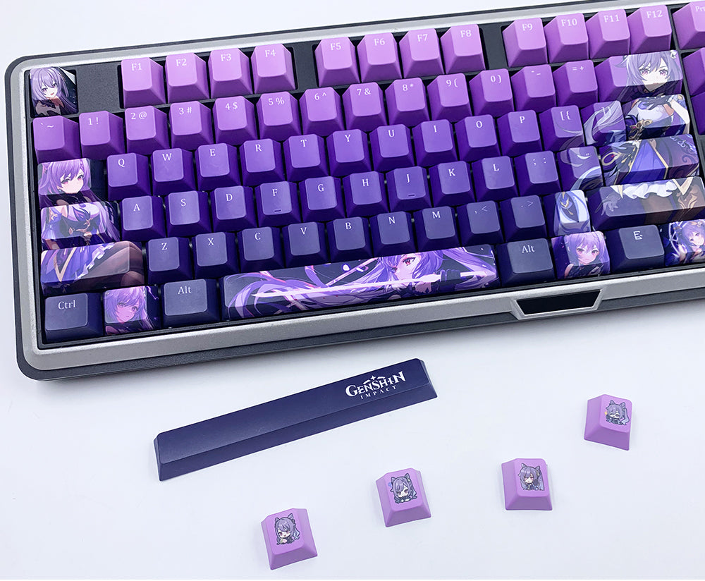 Glacier Genshin Impact Keycaps Set