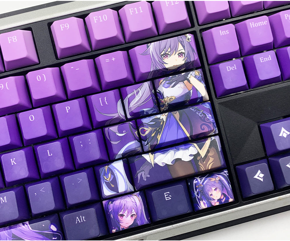 Glacier Genshin Impact Keycaps Set