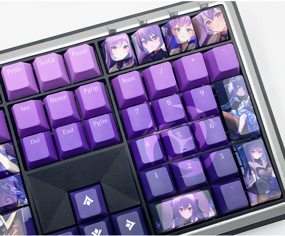 Glacier Genshin Impact Keycaps Set