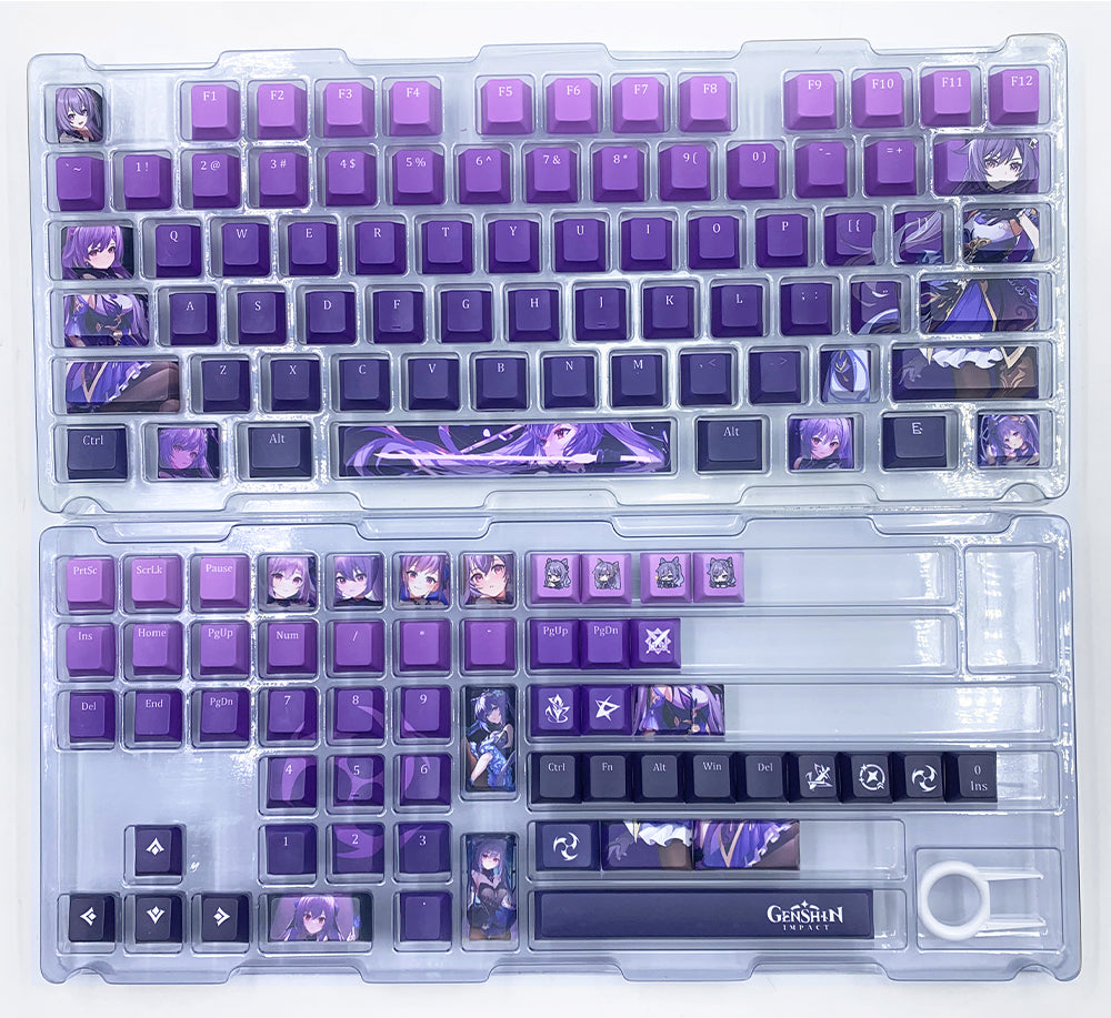Glacier Genshin Impact Keycaps Set