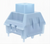 Glacier Kailh Customizable Mechanical Keyboard Switch Storage-Light Blue-
