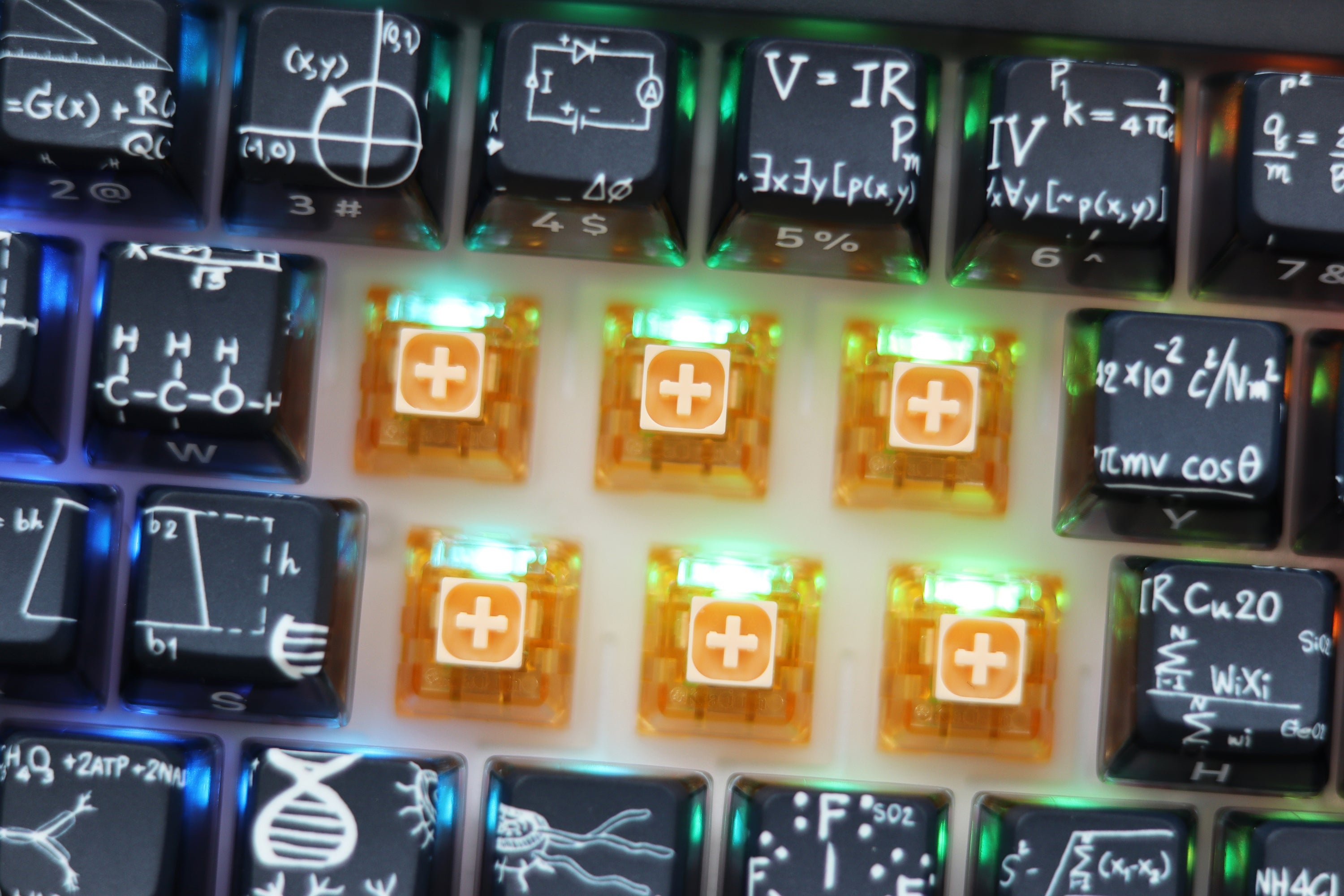 Glacier Kailh Box Autumn Clicky 5-Pin Switches Set-