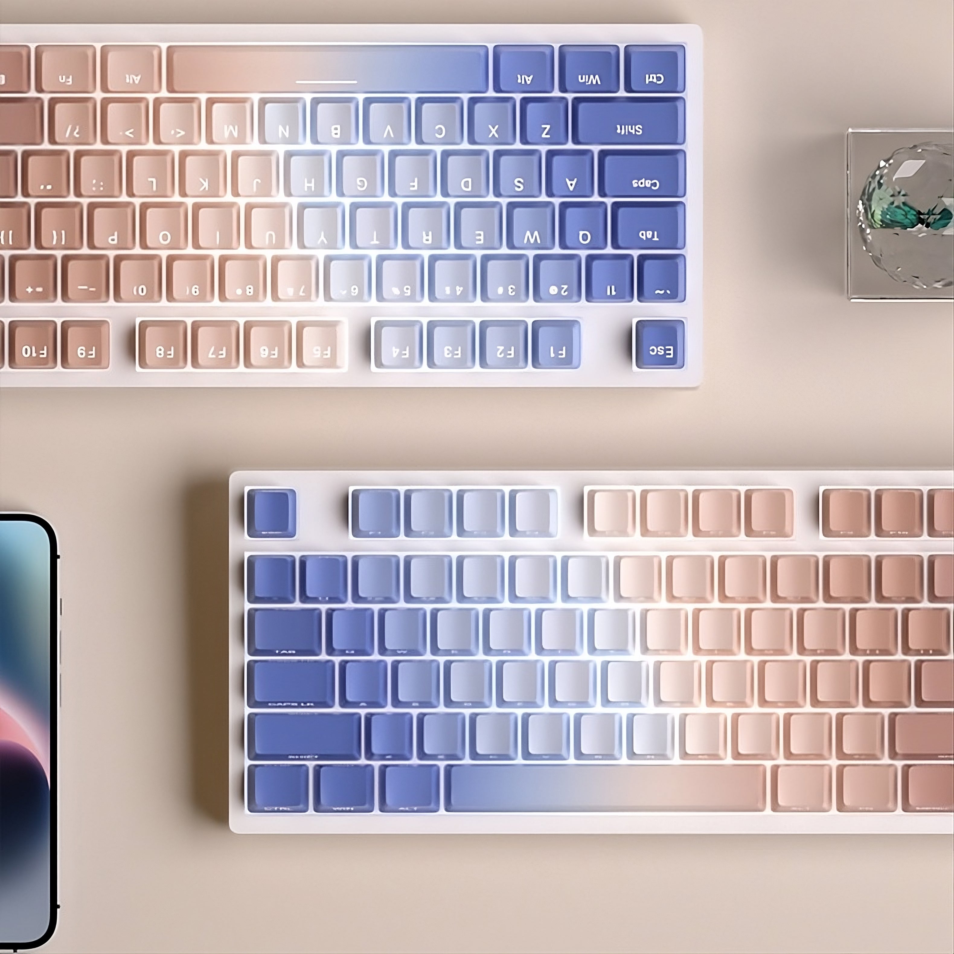 Blogs/Updates-Navigating Aesthetics and Functionality: Side Print vs Top Print Keycaps in Mechanical Keyboards-Glacier-PC-Gaming