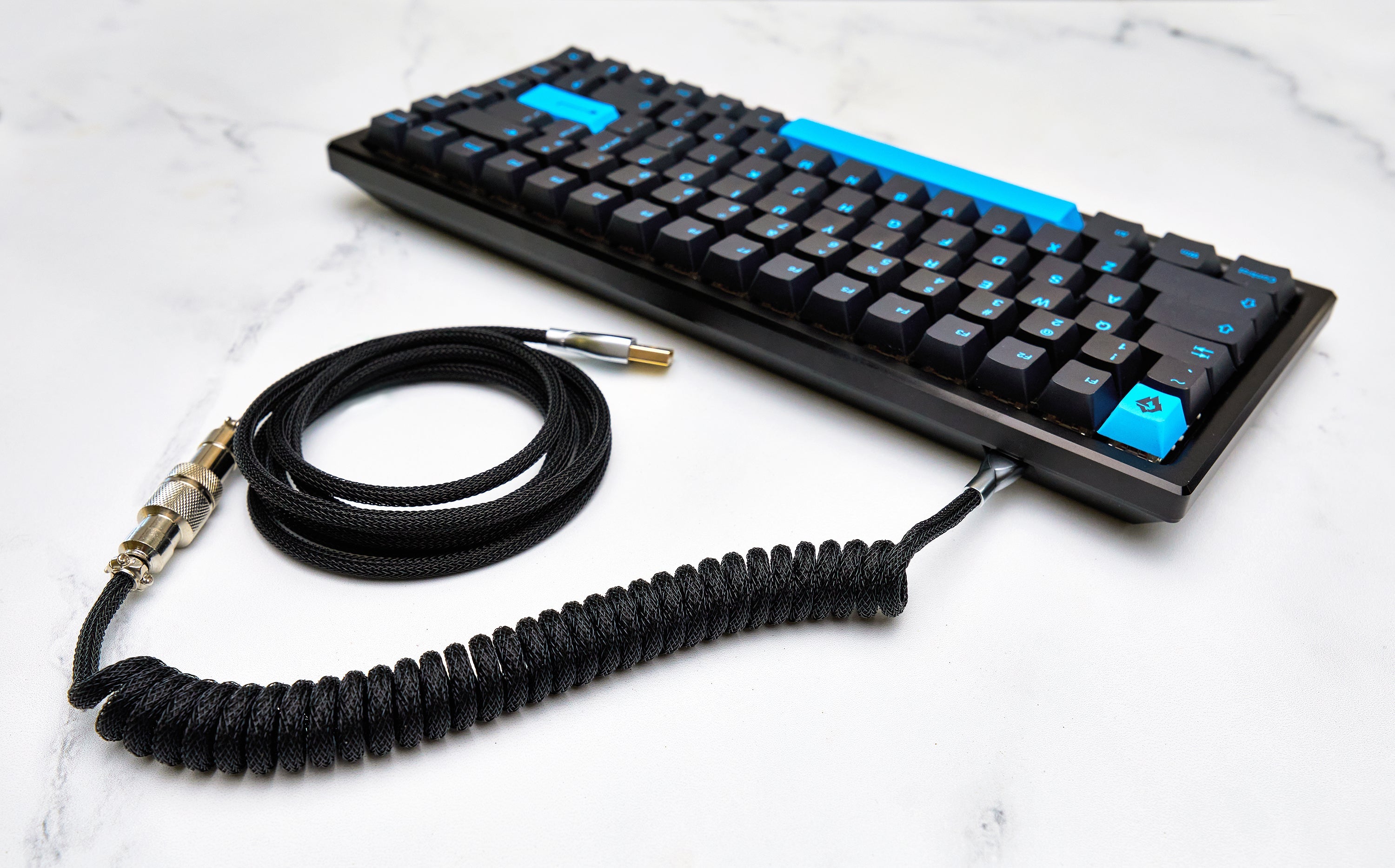 glacier elite braided premium usb cable for keyboards