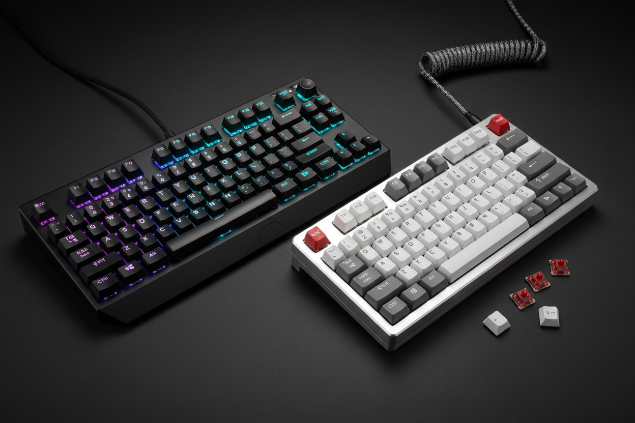 Prebuilt vs Custom Mechanical Keyboard: Cost, Flexibility, Difficulty, and Performance Explained
