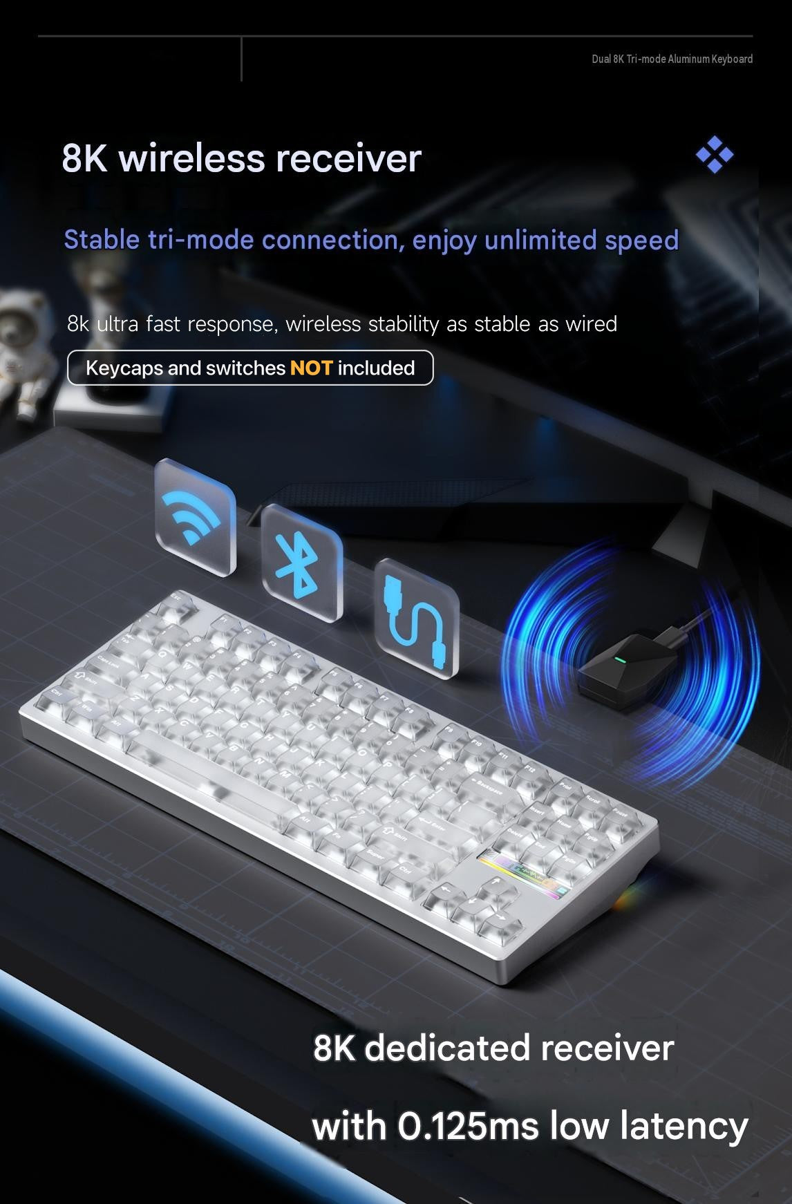 Weikav NUT87 Keyboard Kit