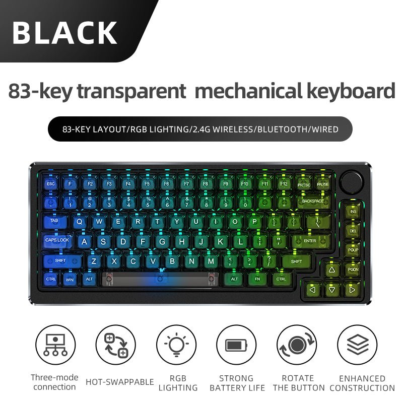 Glacier-83Keys-Gaming-Keyboard-Info-with-transparent-keycaps