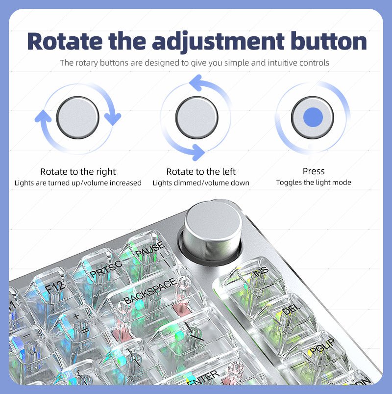 Glacier-83Keys-Adjustment-Knob