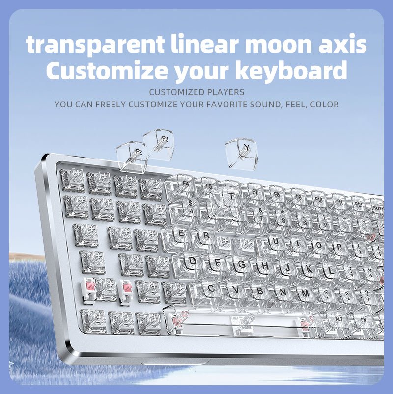 Glacier 83 Keys Wireless Mechanical Keyboard - Thumbnail 5