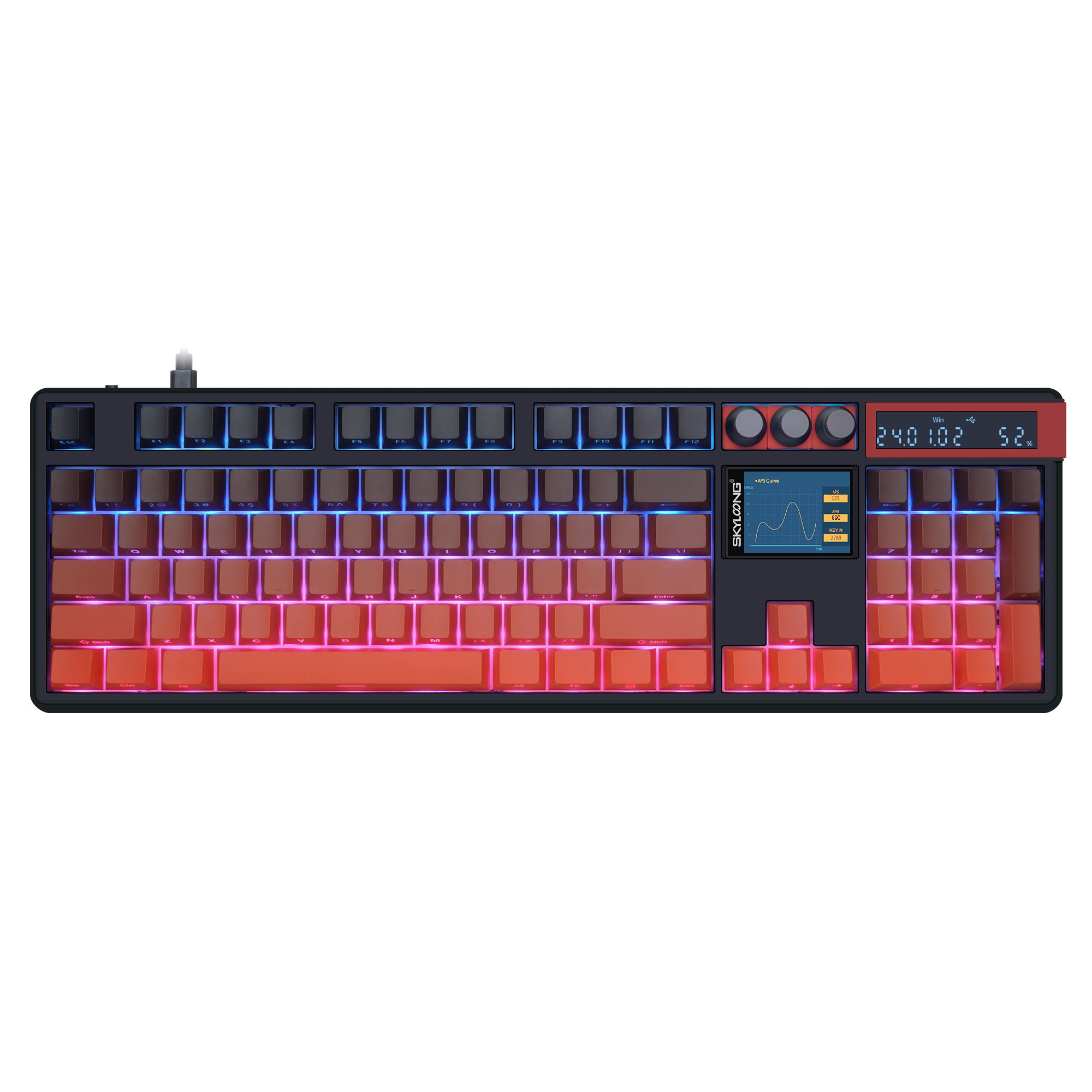 Glacier Skyloong GK104 Pro Wireless/Wired Mechanical Keyboard