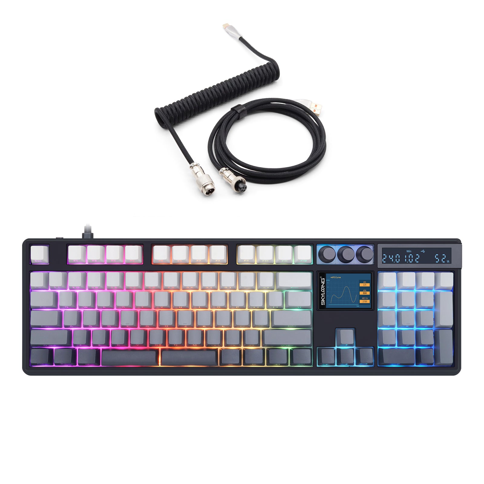 Glacier Skyloong GK104 Pro Wireless/Wired Mechanical Keyboard