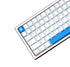 Glacier Blue PBT Cherry Profile Keycaps Set-White/Blue-