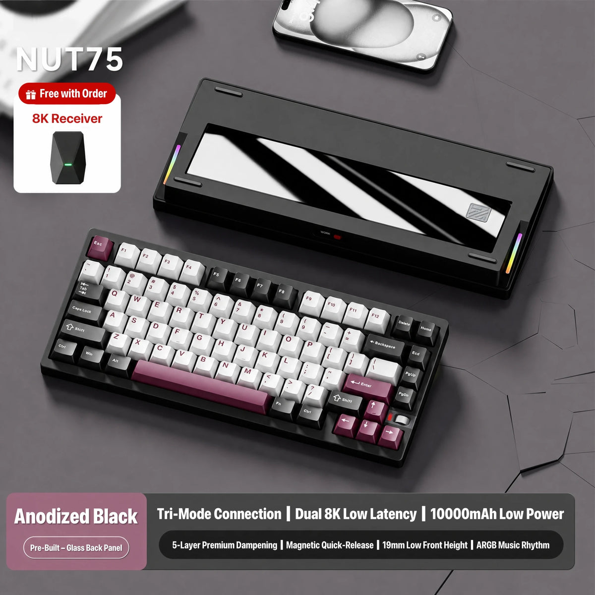 Weikav NUT75 Keyboard