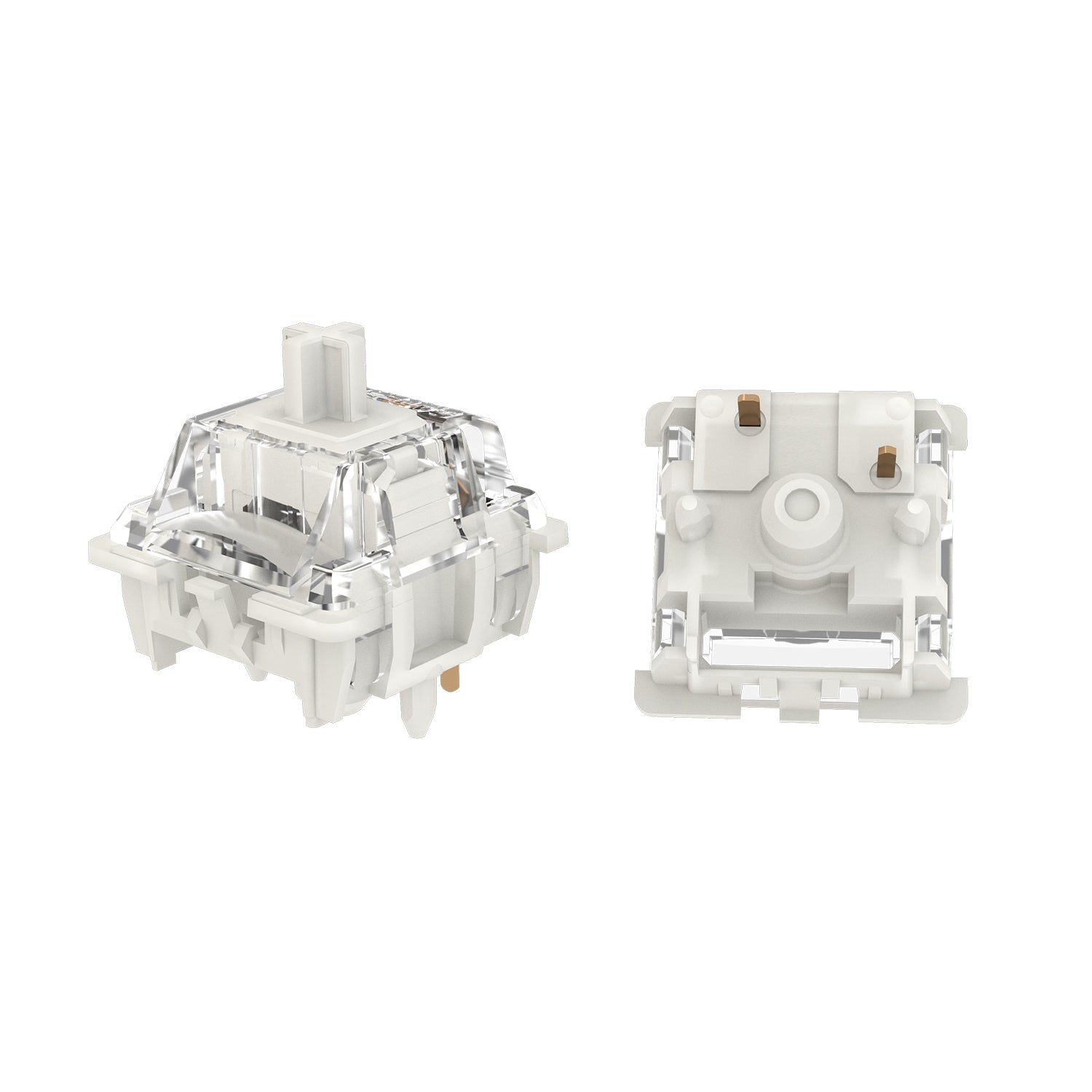 Gateron G Pro 3.0 White 67個 キースイッチ 白軸 Glacier Gateron G Pro 3.0 Switches with Switch/Cap Puller