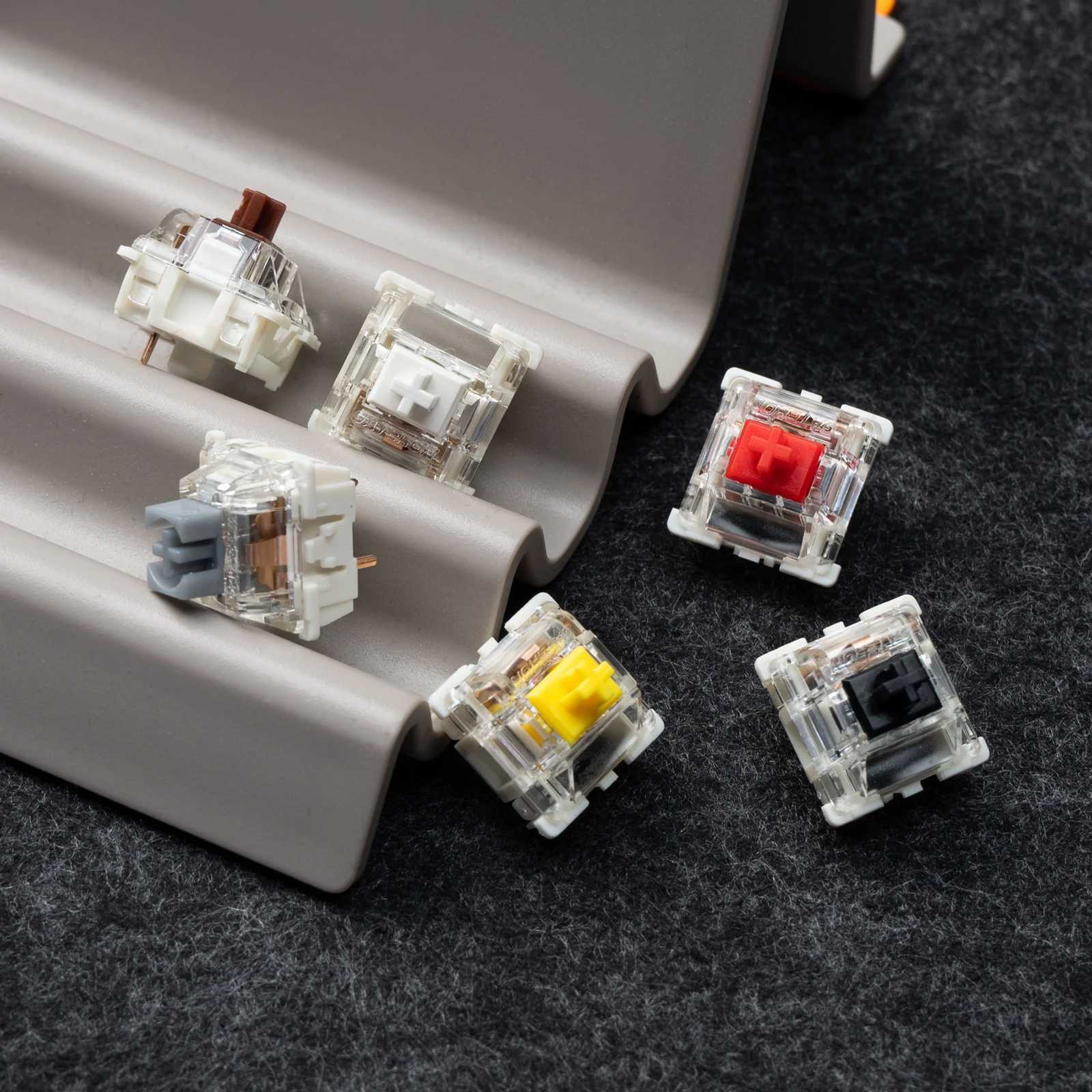 Glacier Gateron G Pro 3.0 Switches Set with Key Switches/Caps Puller Included