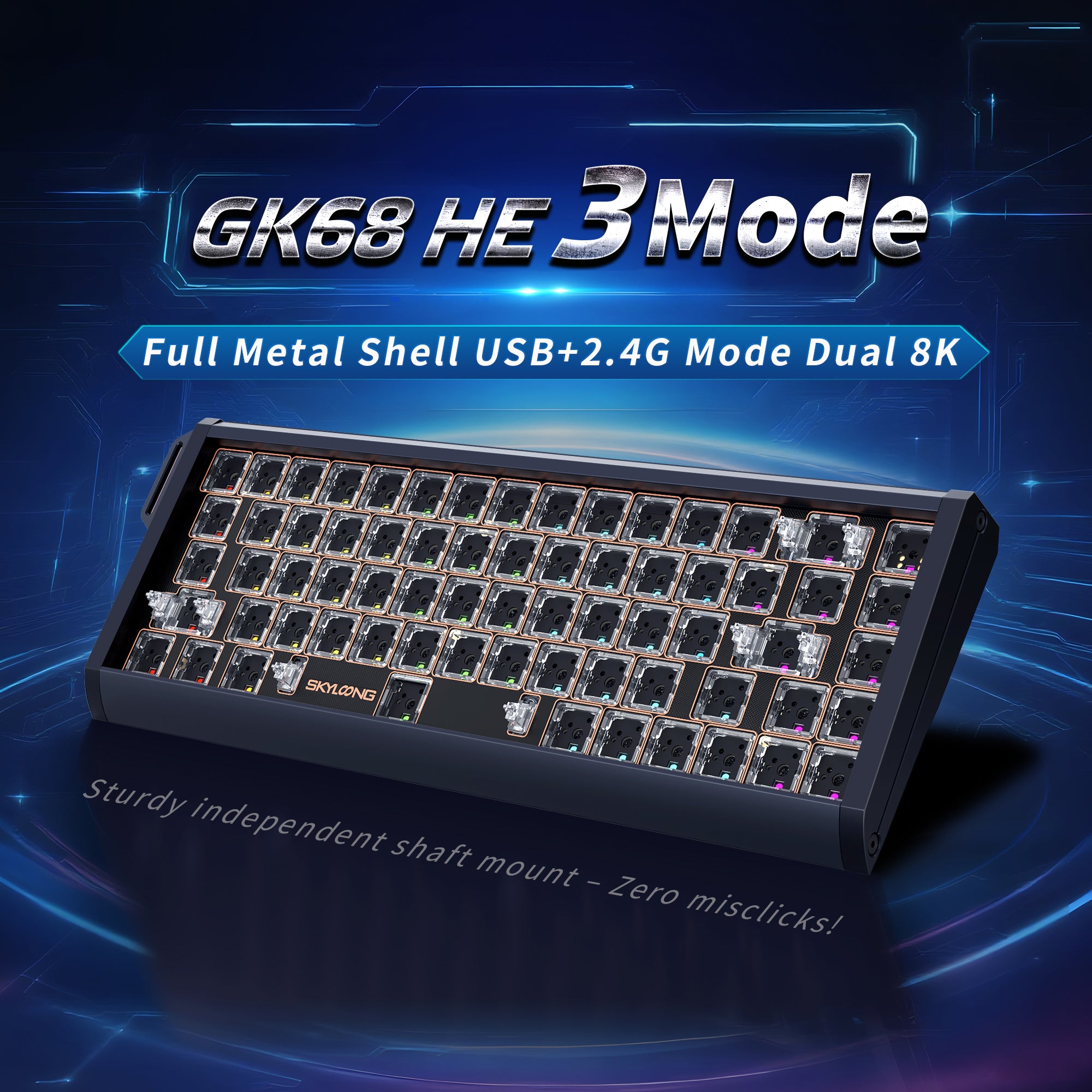 Skyloong GK68HEAT Mix Keyboard