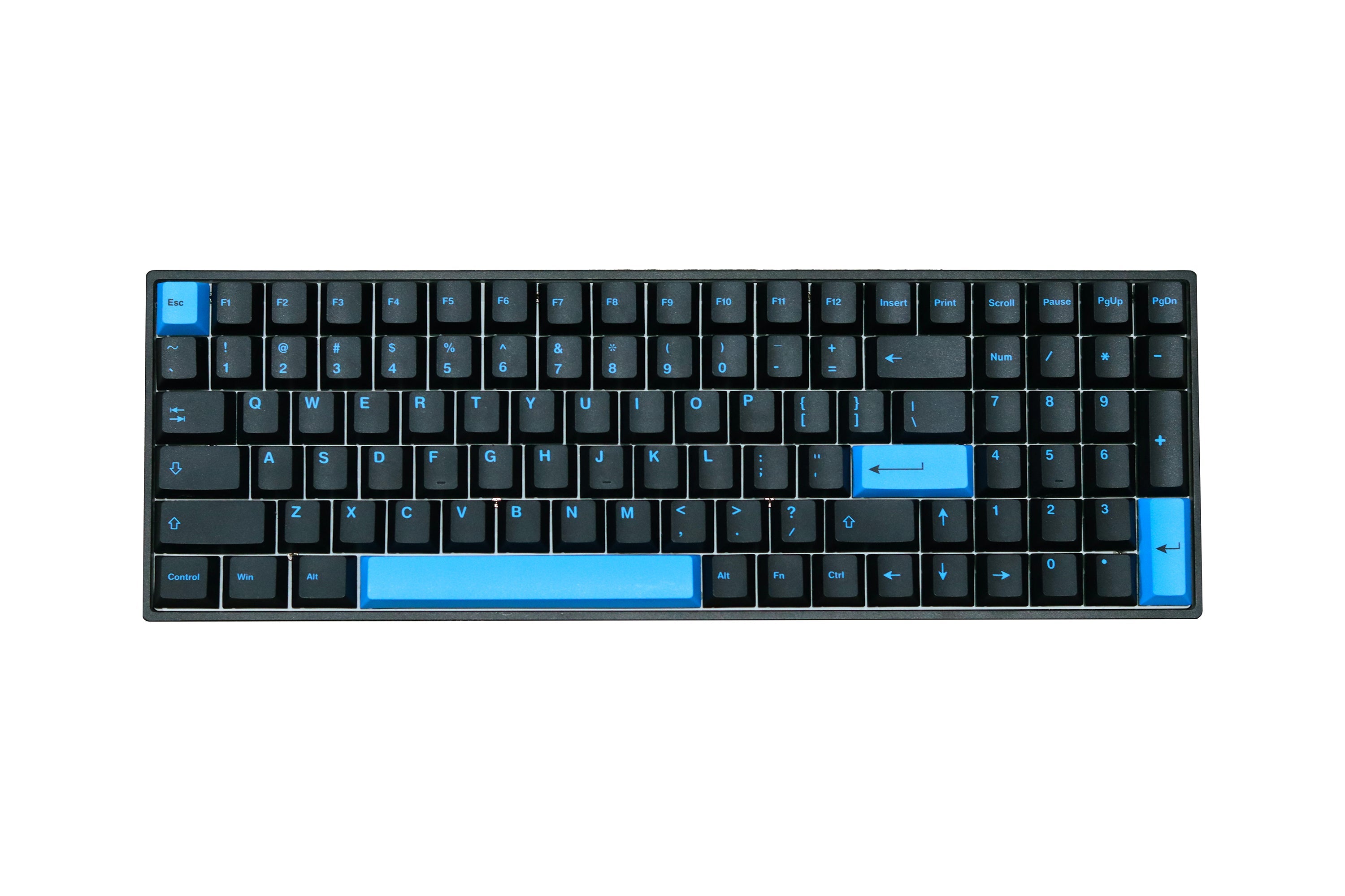 Glacier Blue PBT Cherry Profile Keycaps Set-