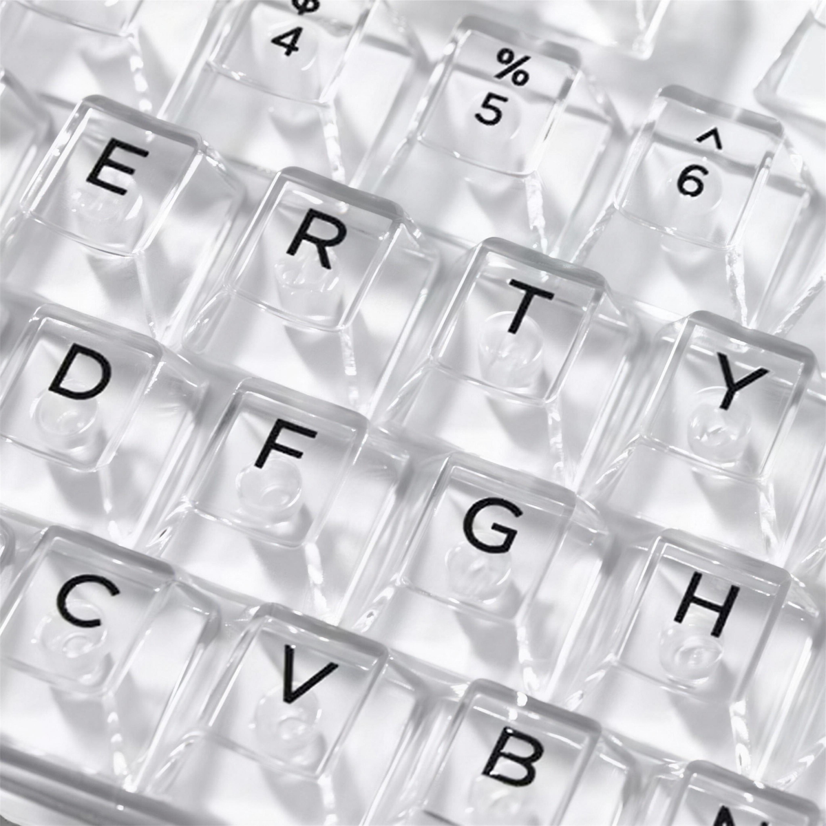 Glacier Clear Keycaps Set