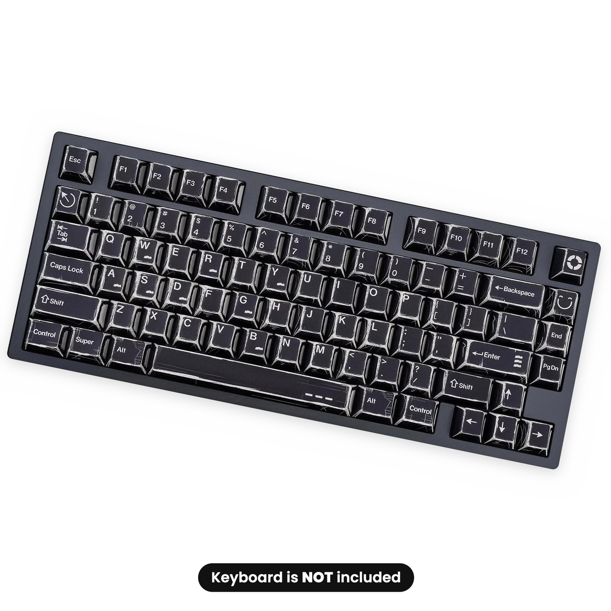 Glacier Comic Keycaps Set