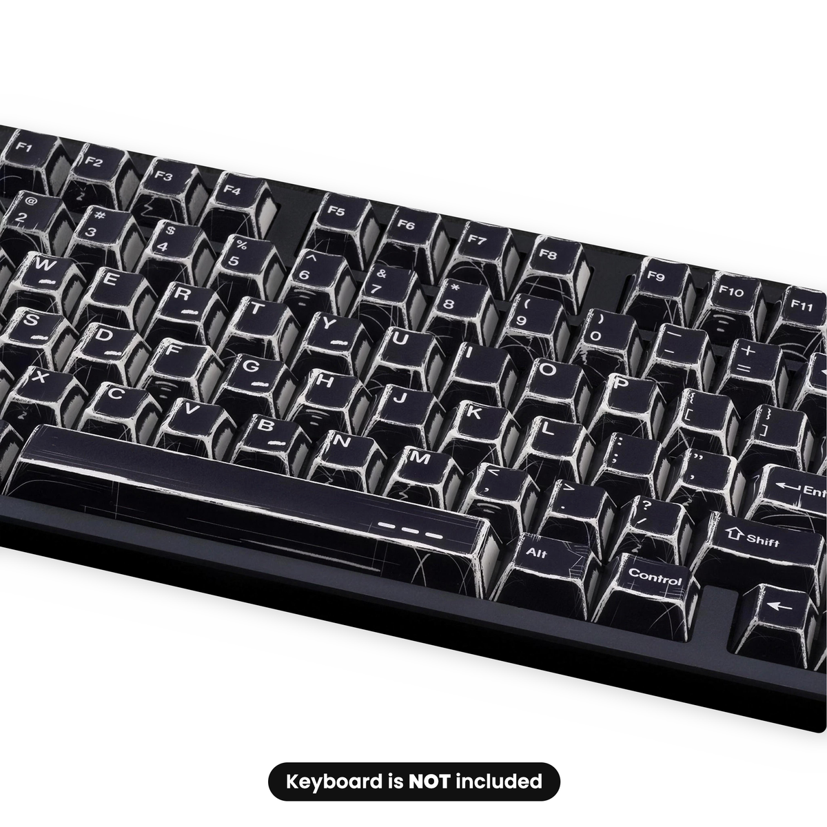Glacier Comic Keycaps Set