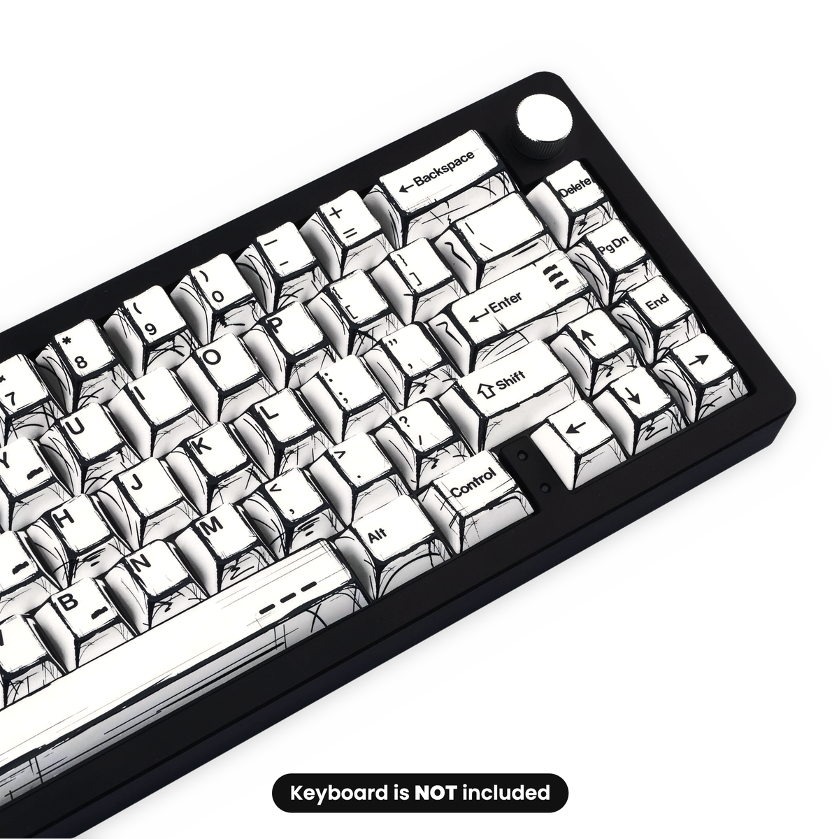 Glacier Comic Keycaps Set