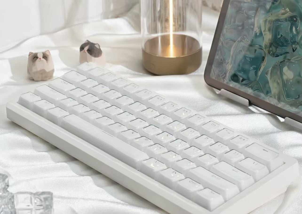 Glacier Crystal Jelly Keycaps Set