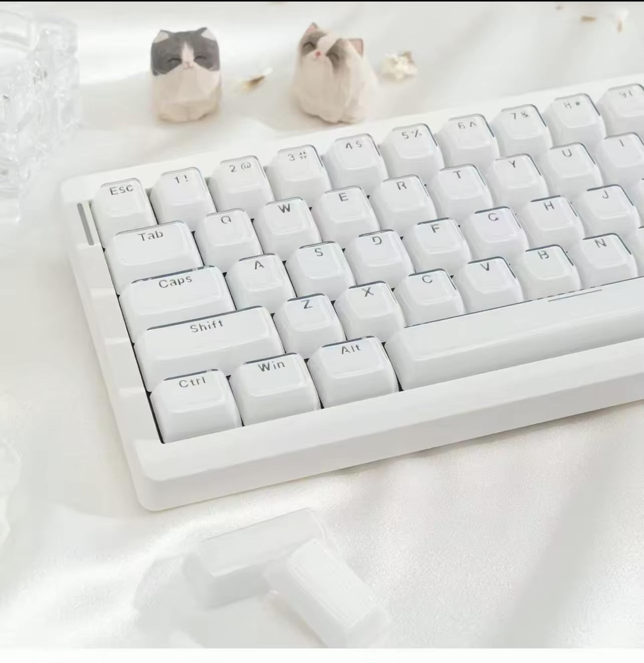 Glacier Crystal Jelly Keycaps Set