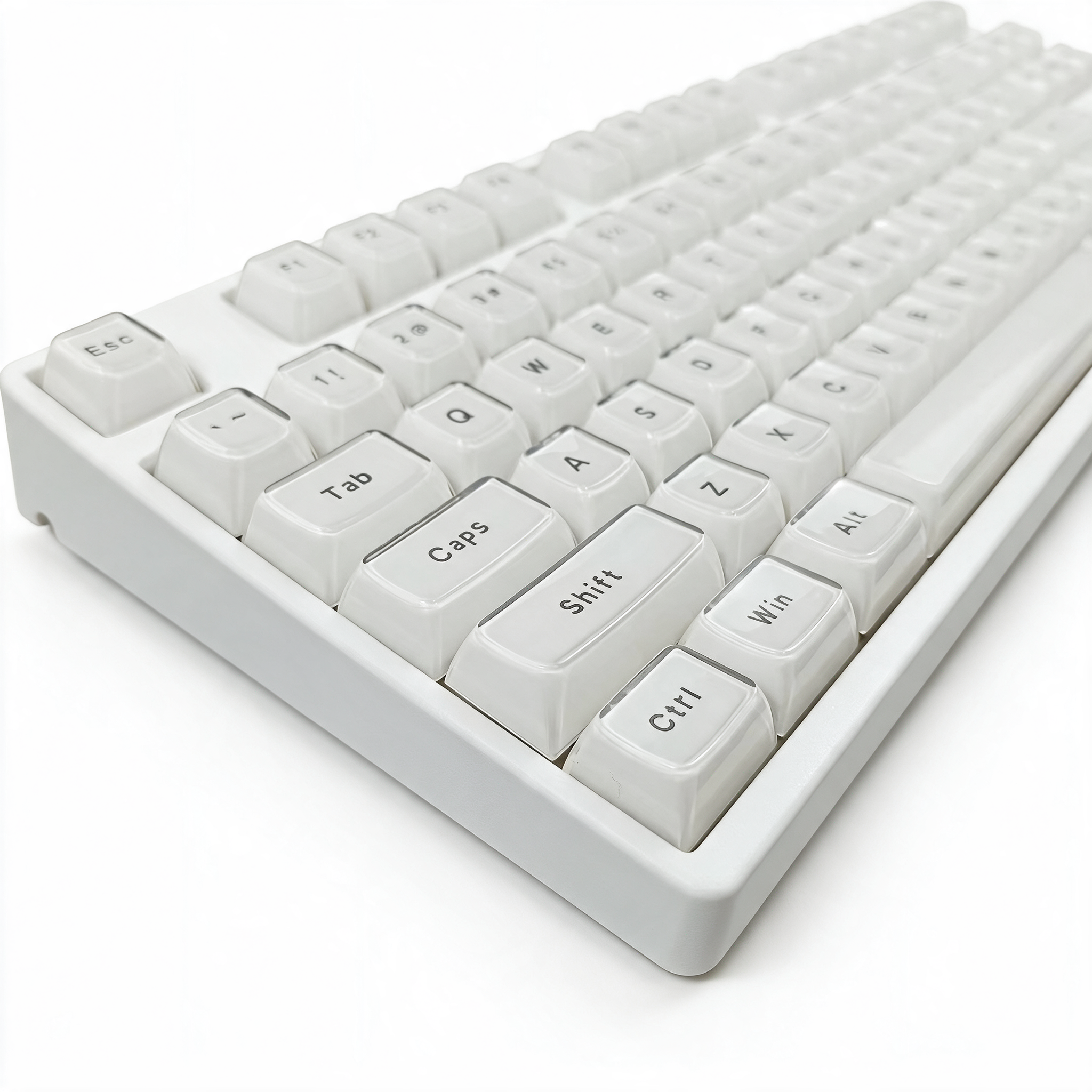 Glacier Crystal Jelly Keycaps Set