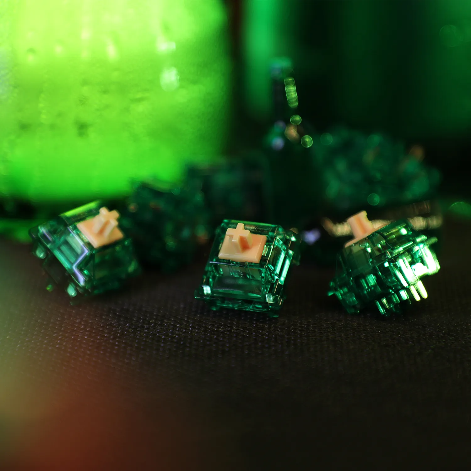 Glacier Gateron Beer Tactile Pre-lubed 5-pin Switches Set-