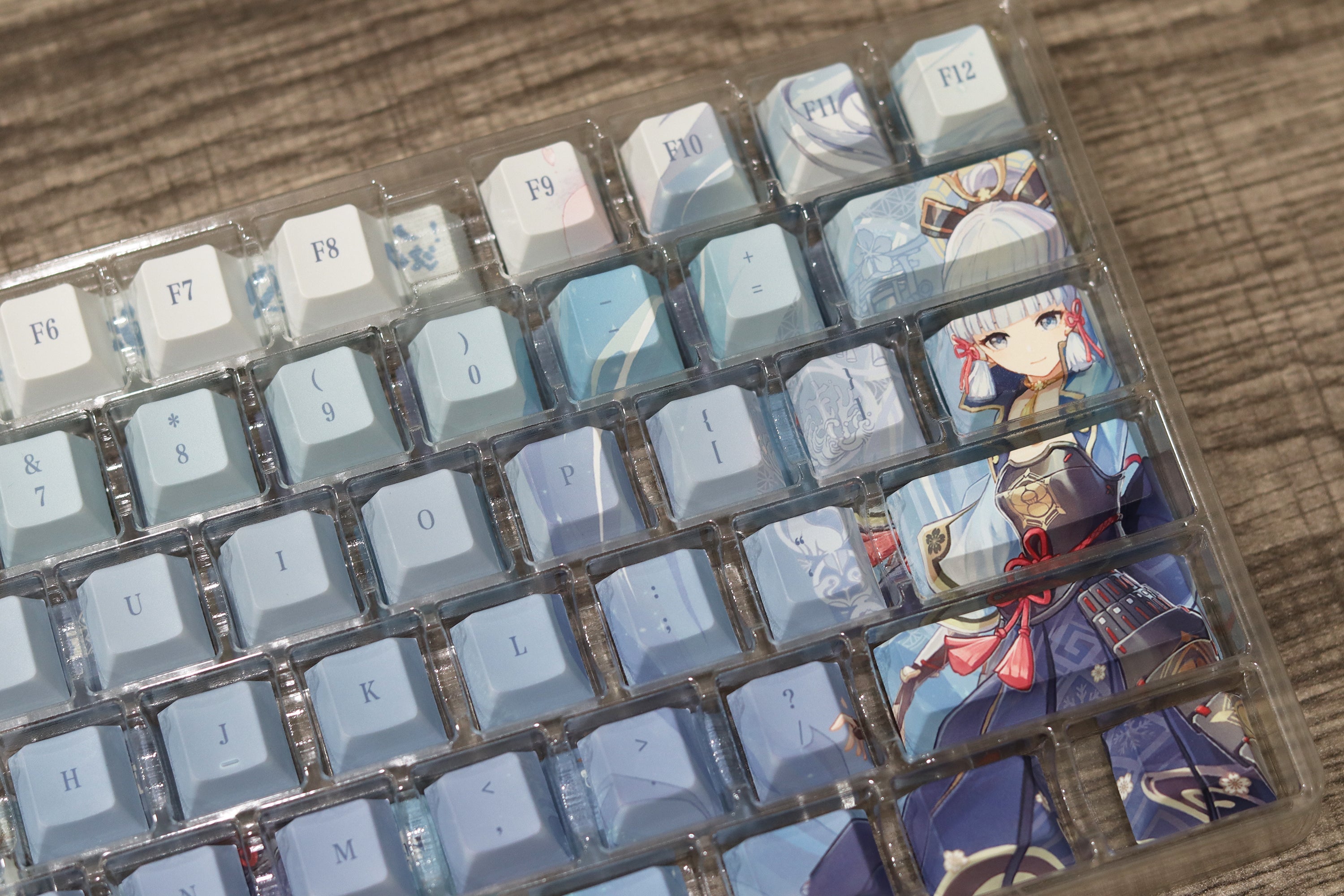 Glacier Genshin Impact PBT Dye-Sublimation Cherry Profile Full Keycaps Set-