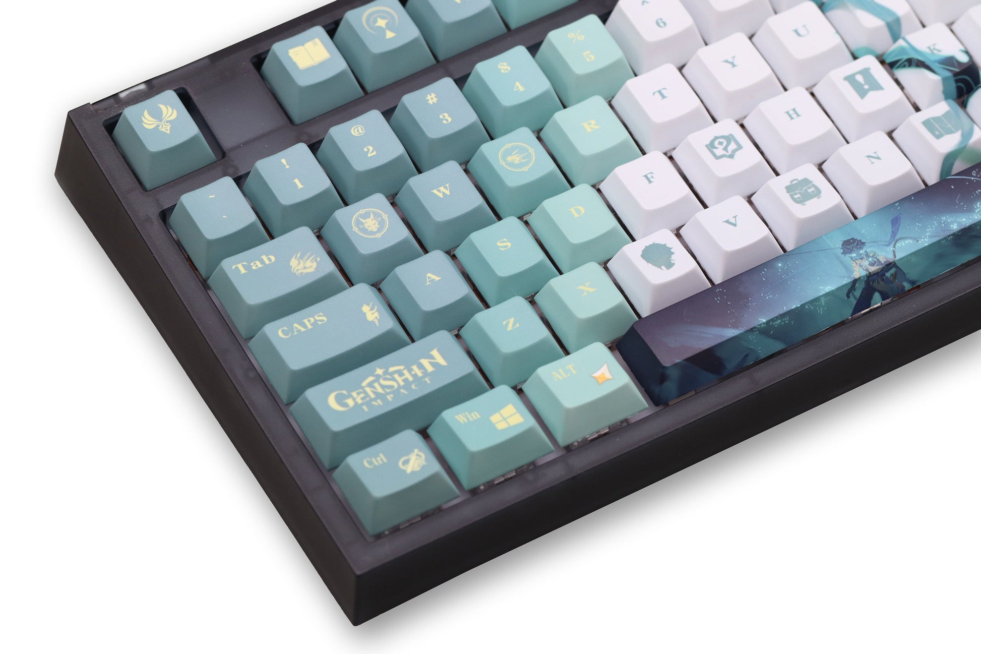 Glacier Genshin Impact PBT Dye-Sublimation Cherry Profile Full Keycaps Set