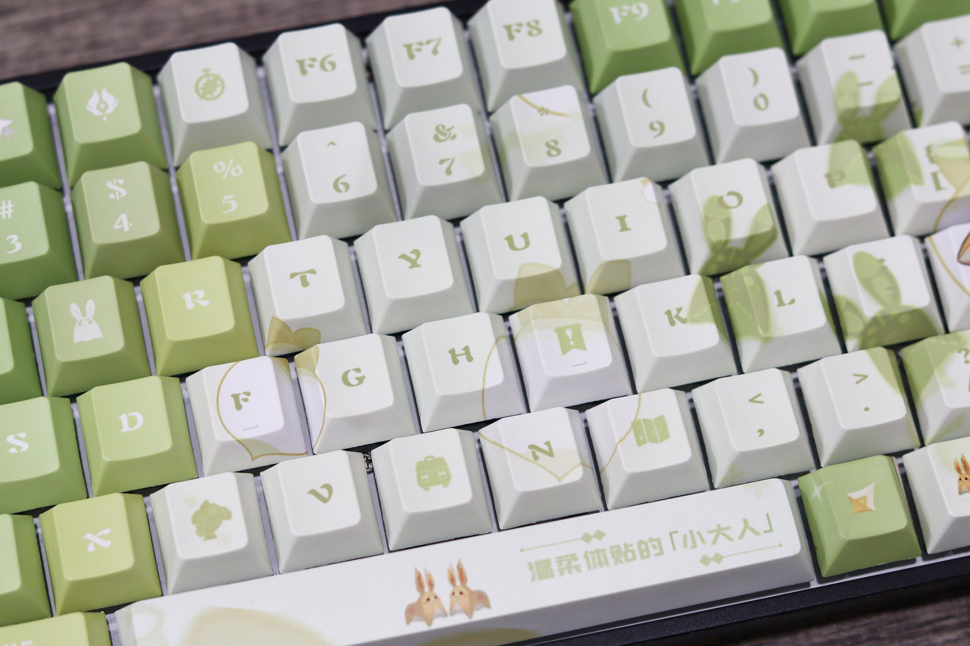 Glacier Genshin Impact PBT Dye-Sublimation Cherry Profile Full Keycaps Set-