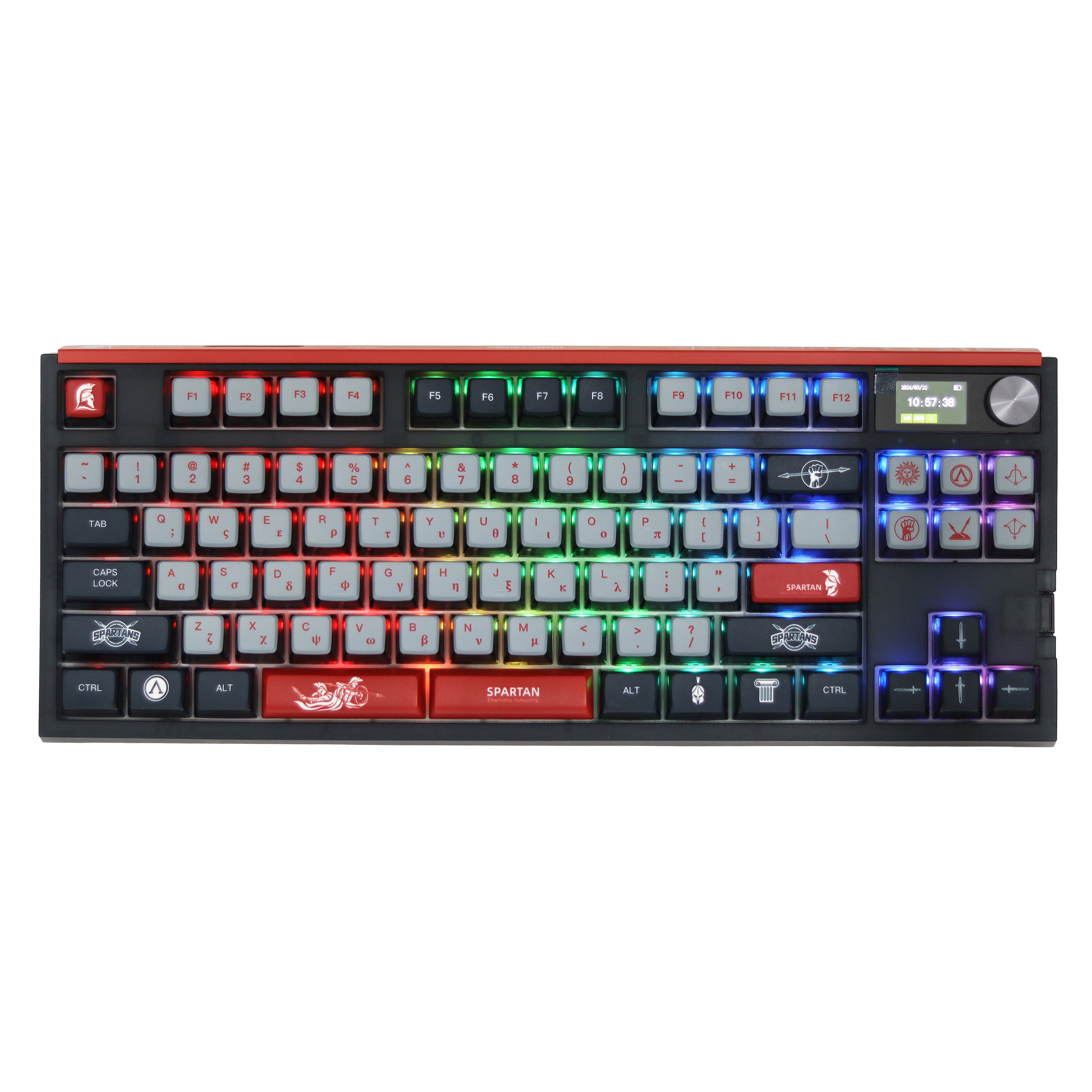 Glacier Skyloong GK87 Pro Youth Wireless/Wired Mechanical Keyboard-Spartan-