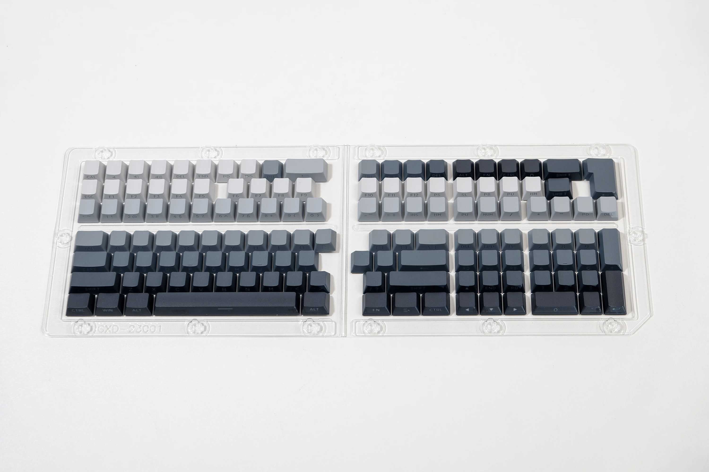 Glacier Gradient PBT Dyed Sub Cherry Profile Side Print Keycaps Set - Thumbnail 5