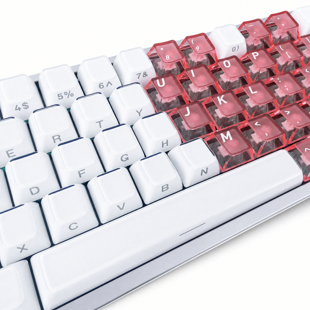 Glacier Heart Keycaps Set