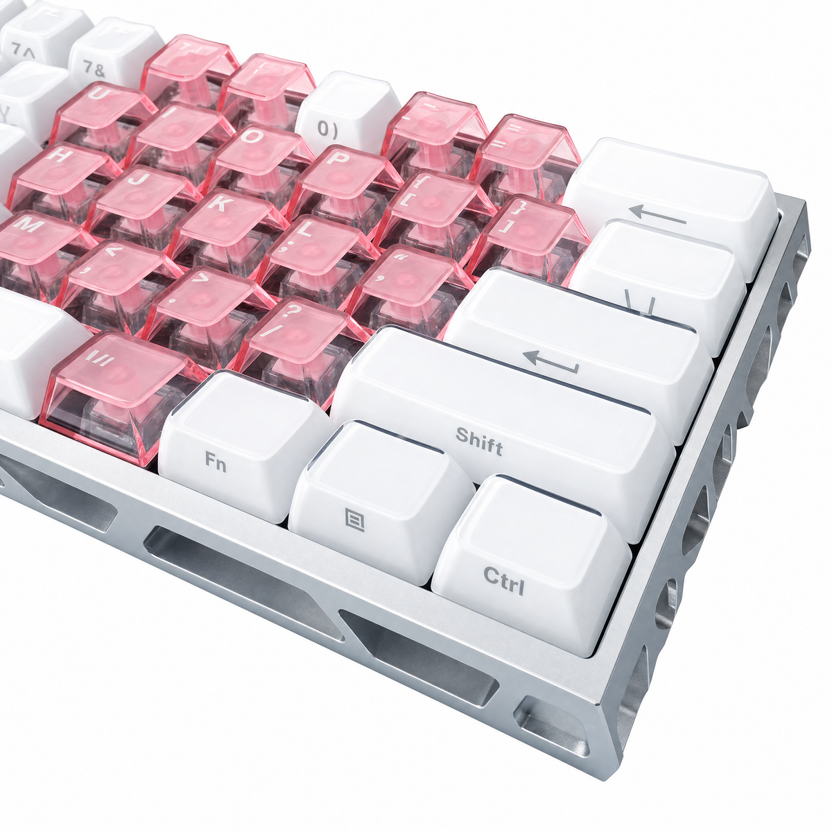 Glacier Heart Keycaps Set