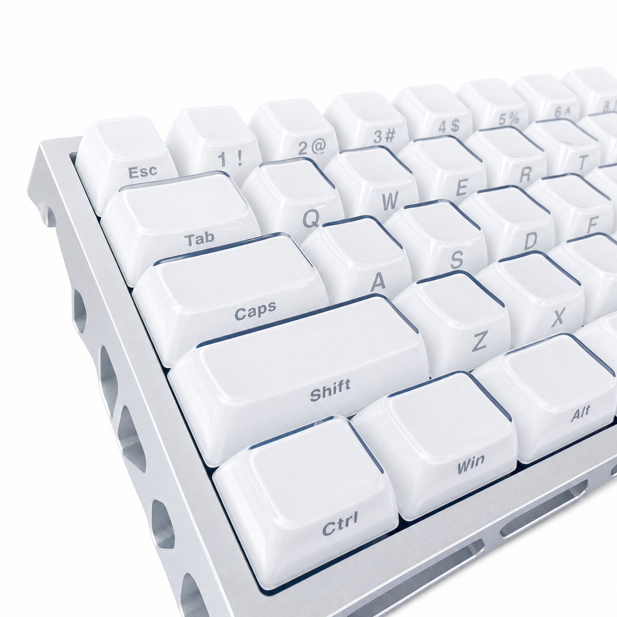 Glacier Heart Keycaps Set