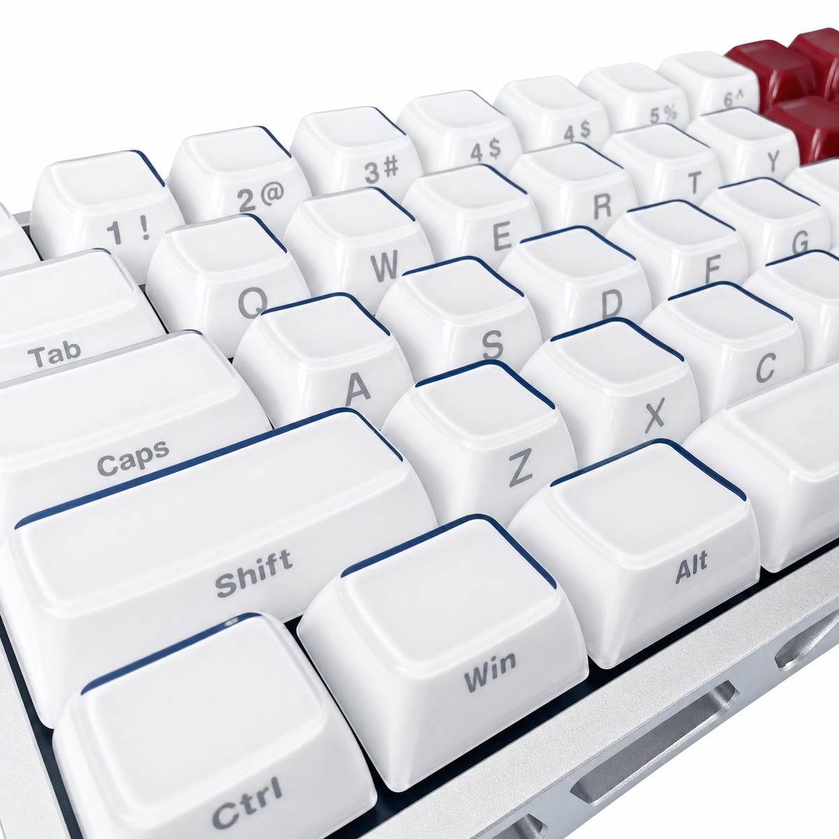 Glacier Heart Keycaps Set