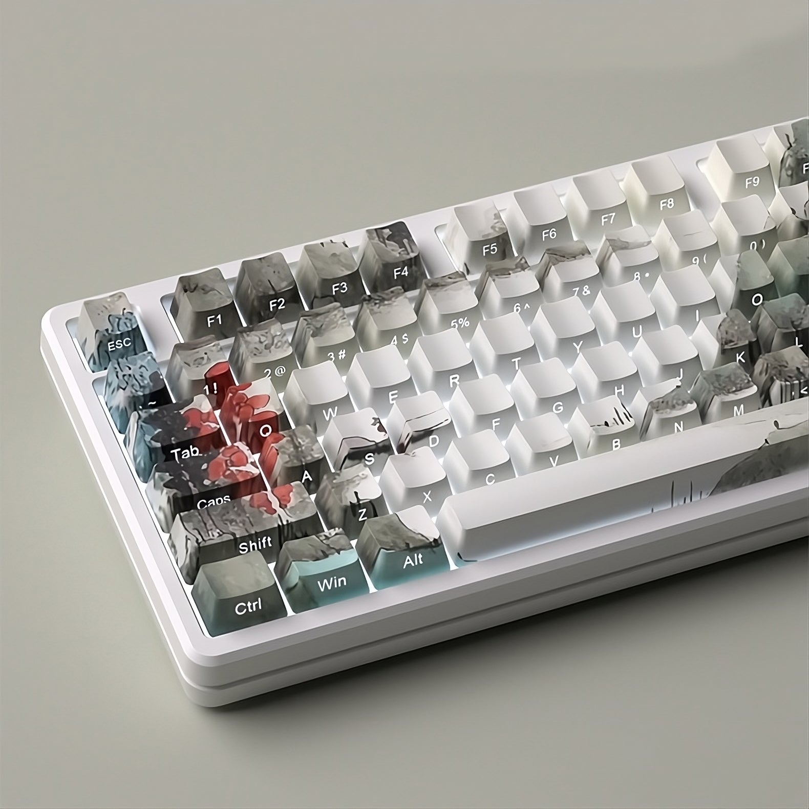 Glacier Ink Painting Keycaps Set - Thumbnail 3