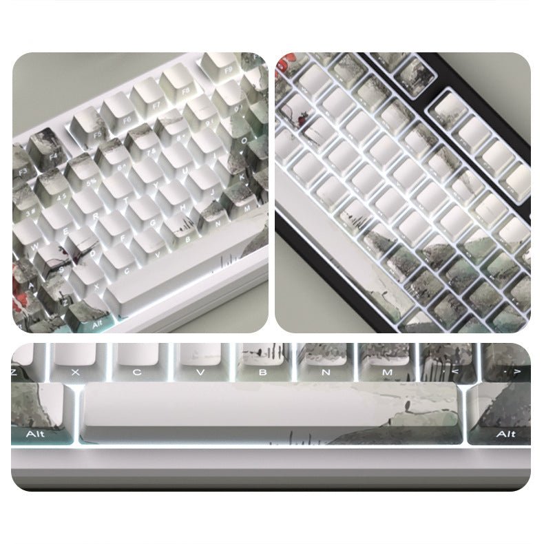 Glacier Ink Painting Keycaps Set - Thumbnail 5