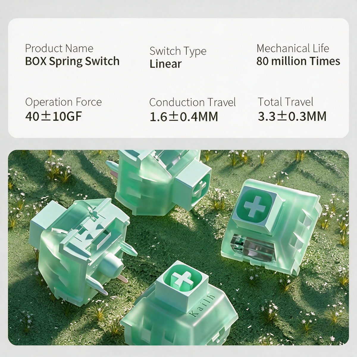 Kailh Box Spring Linear Switches