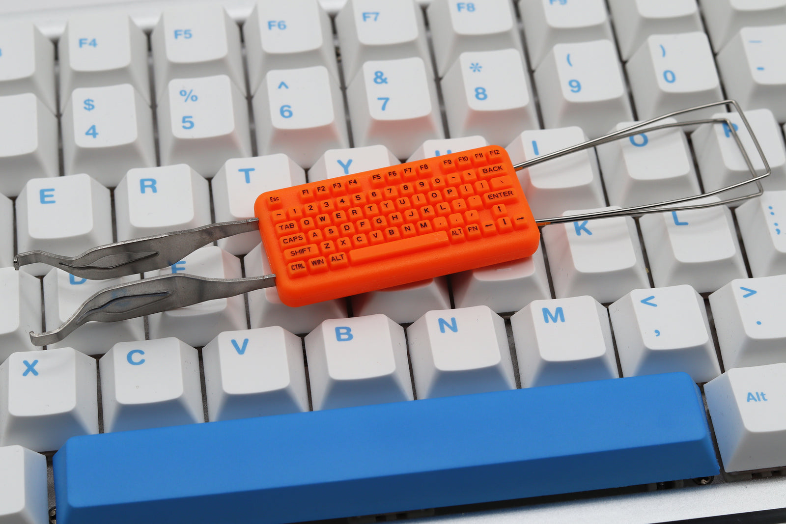 Glacier Keycap/Key Switch 2-in-1 Removal Puller Tool for Hot Swappable Mechanical Keyboard