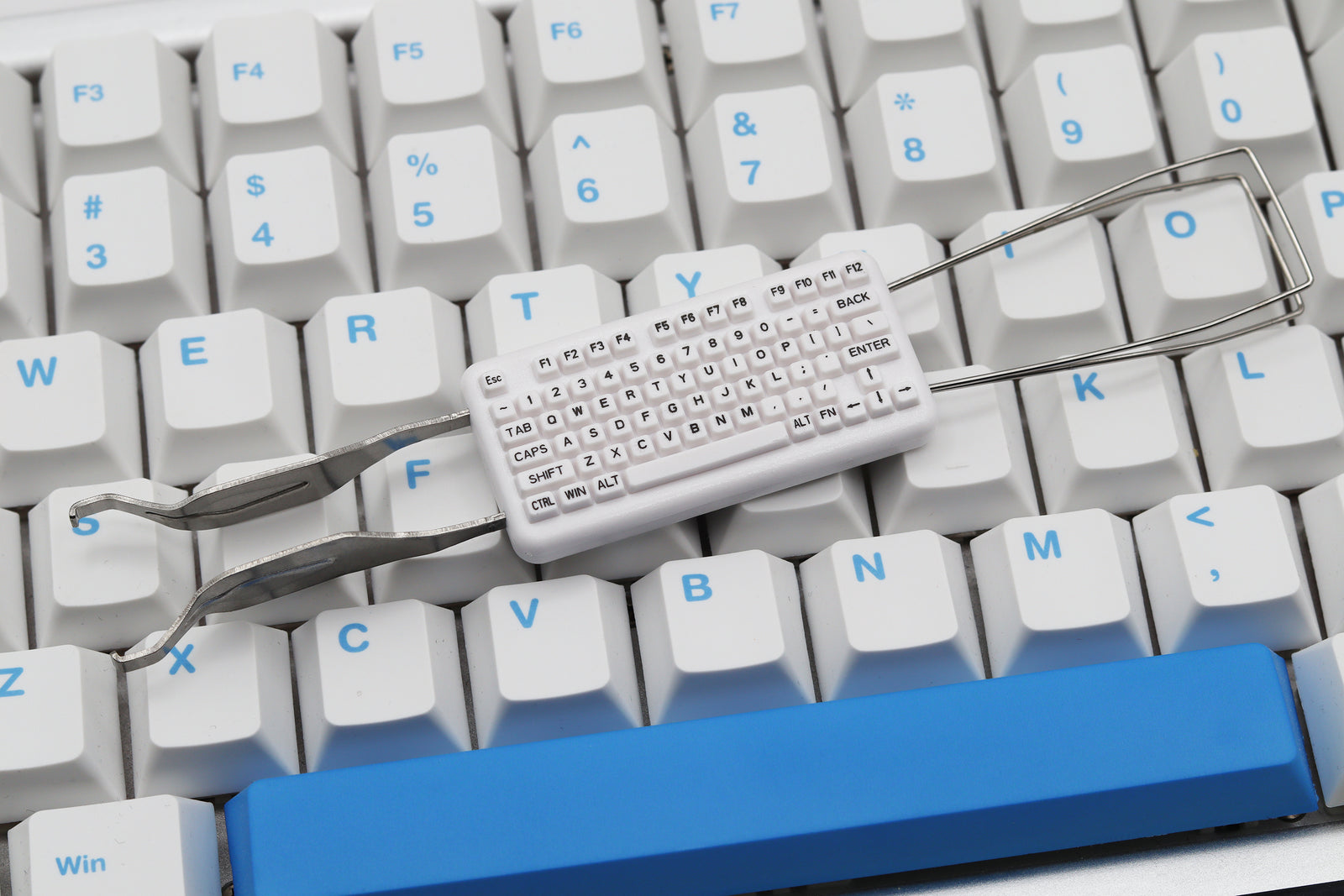 Glacier Keycap/Key Switch 2-in-1 Removal Puller Tool for Hot Swappable Mechanical Keyboard