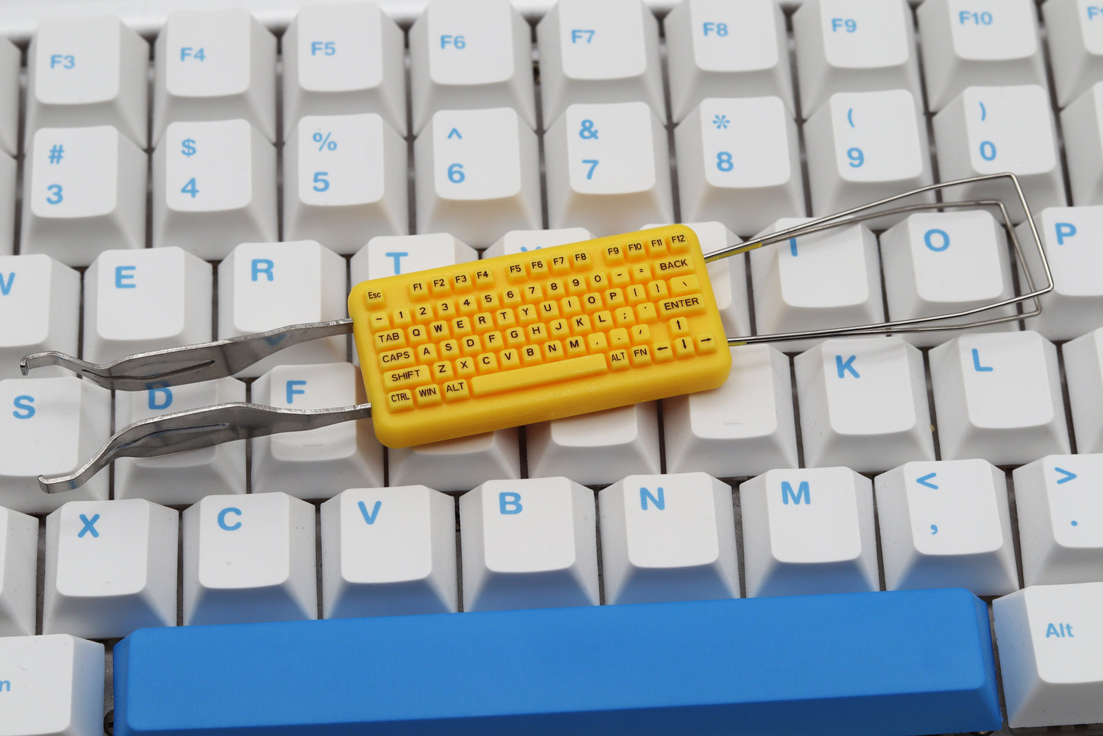 Glacier Keycap/Key Switch 2-in-1 Removal Puller Tool for Hot Swappable Mechanical Keyboard