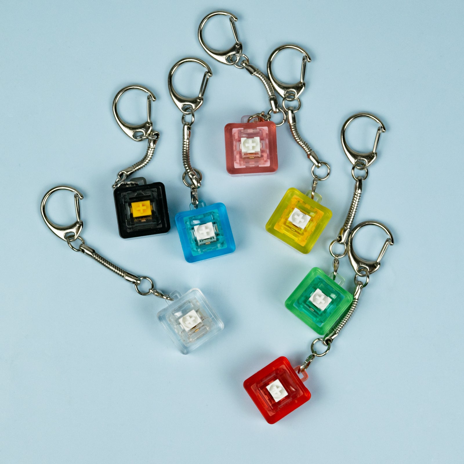 Glacier Mechanical Switches Keychain/Fidget/Tester (Switch and Keycap not included)-